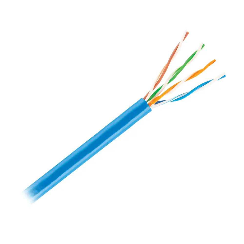 Metro de cable utp cat5e, azul, volteck CBR-53A