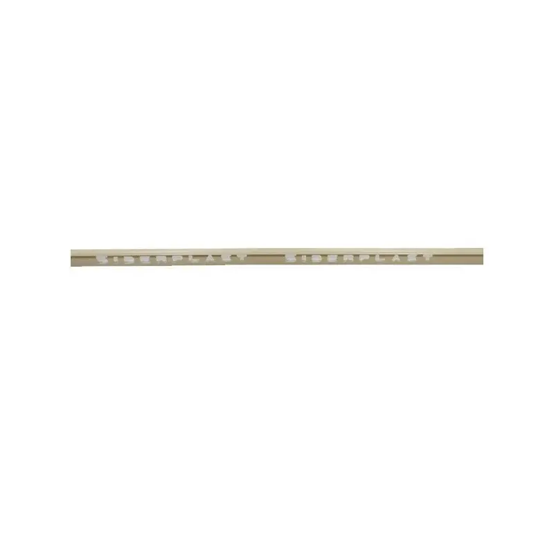 PERFIL MAYOLICA PVC MARFIL NEGRO 8.5 mm