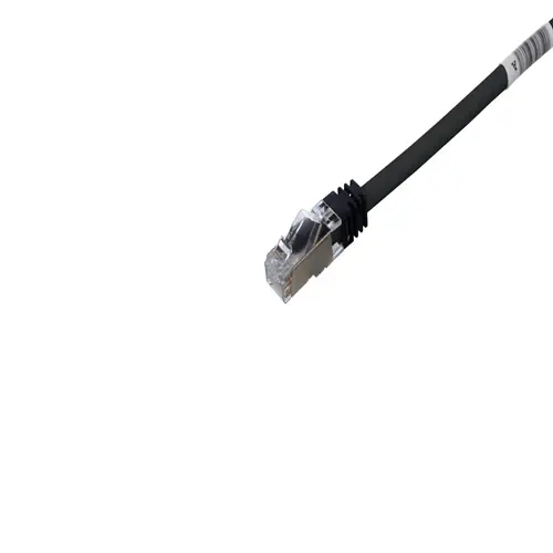 26 AWG Category 6A Shielded Patch Cord Azabache STP6X1MBL