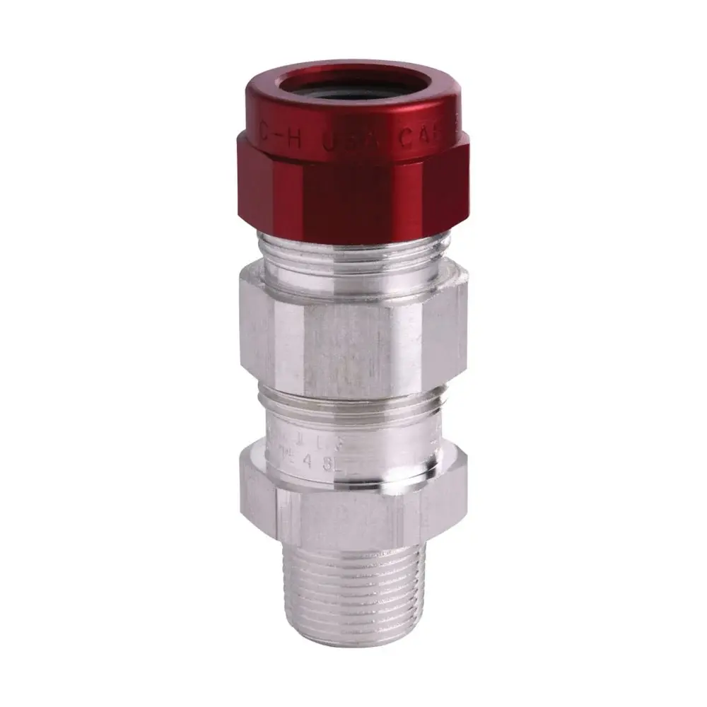 Conector para cable armado de aluminio con DBR de 2 NPT - Crouse Hinds