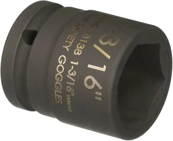 Dado De Impacto 6 pt, 1 3/16" X 3/4", Williams 38138