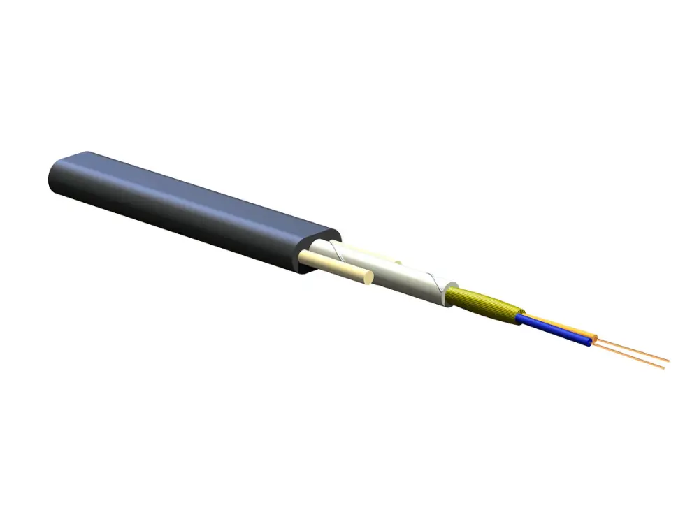 2 Fiber Corning ClearCurve Individual Mode OS2 Gel-Free Cable 002JB4-14101-F9