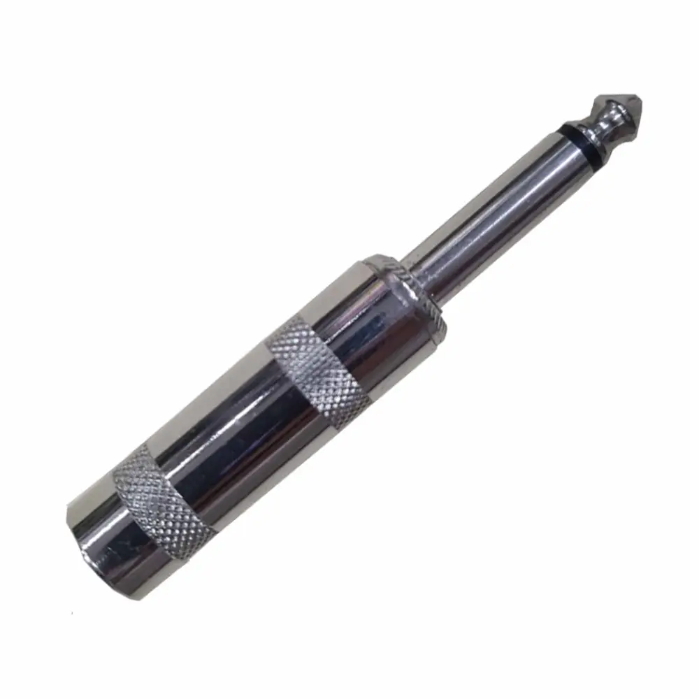 PLUG 6.3mm MONO METALICO BAQUELITA RADOX 705-913