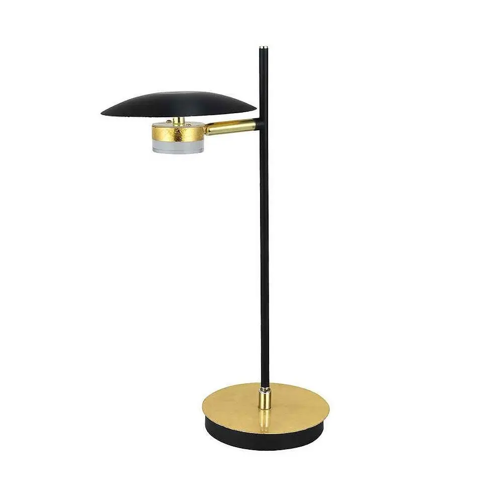 Sobremesa LED ciudad del cabo negra, 6w fabrilamp