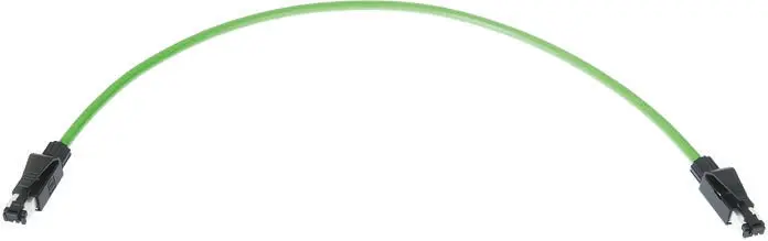 Cable Ethernet Cat5 U/FTP HARTING de color Verde, long. 5m, funda de PVC | 9457511127