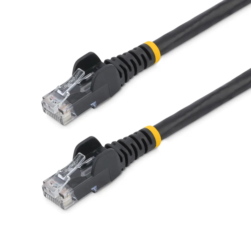 Cable Ethernet Cat6 U/UTP StarTech.com de color Negro, long. 30m, funda de PVC, Calificación CMG | N6PATCH100BK