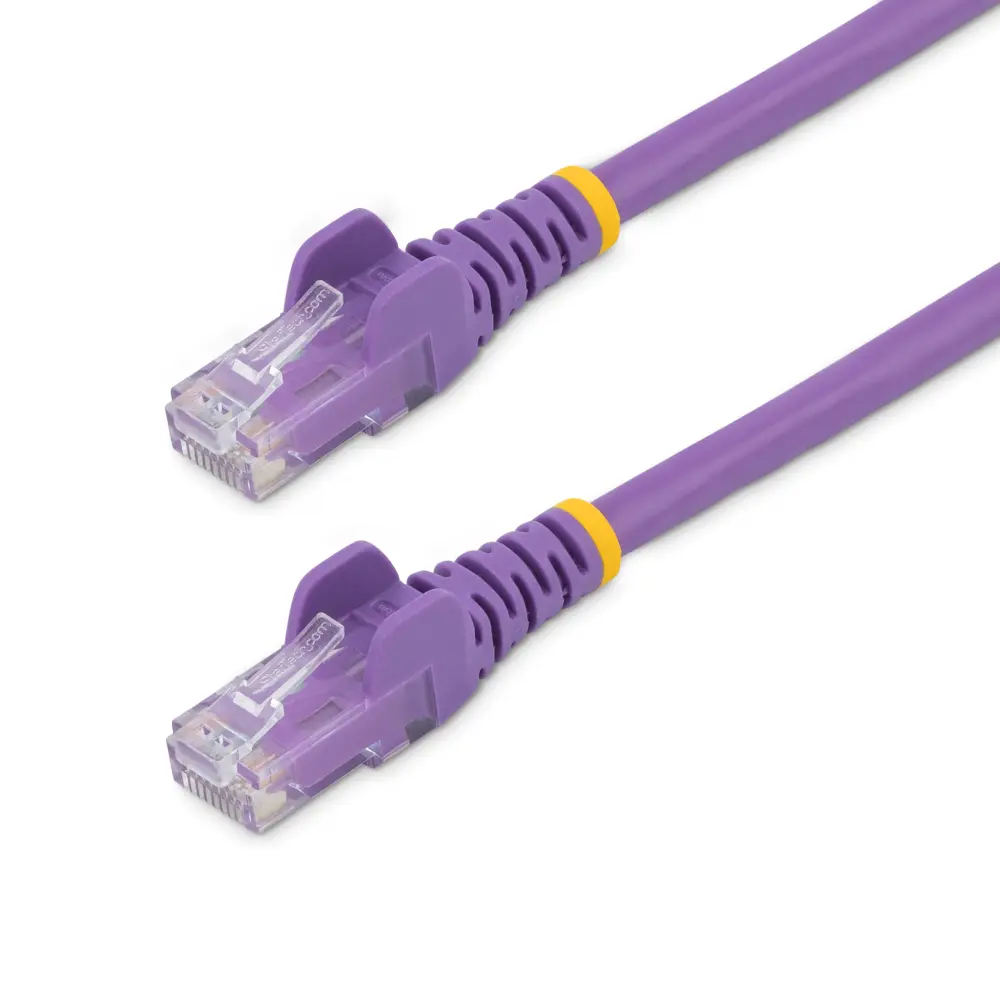 Cable Ethernet Cat6 U/UTP StarTech.com de color Morado, long. 30m, funda de PVC, Calificación CMG | N6PATCH100PL