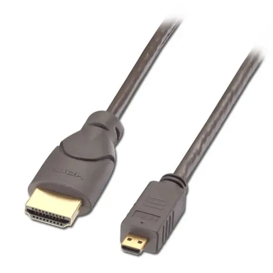 Cable HDMI Gris Lindy Electronics, con. : HDMI Macho, con. B: HDMI Macho, long. 1m | 41351