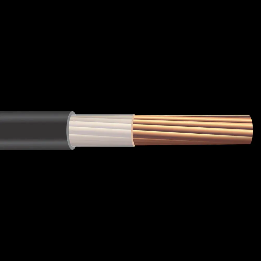 500' 6 AWG Cathodic Protection Cable HMWPE 75C 600V Cobre Cable
