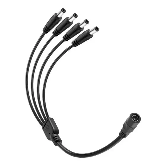 CABLE DE ALIMENTACIÓN PARA 4 CÁMARAS STEREN CCTV-314 para Sistemas CCTV