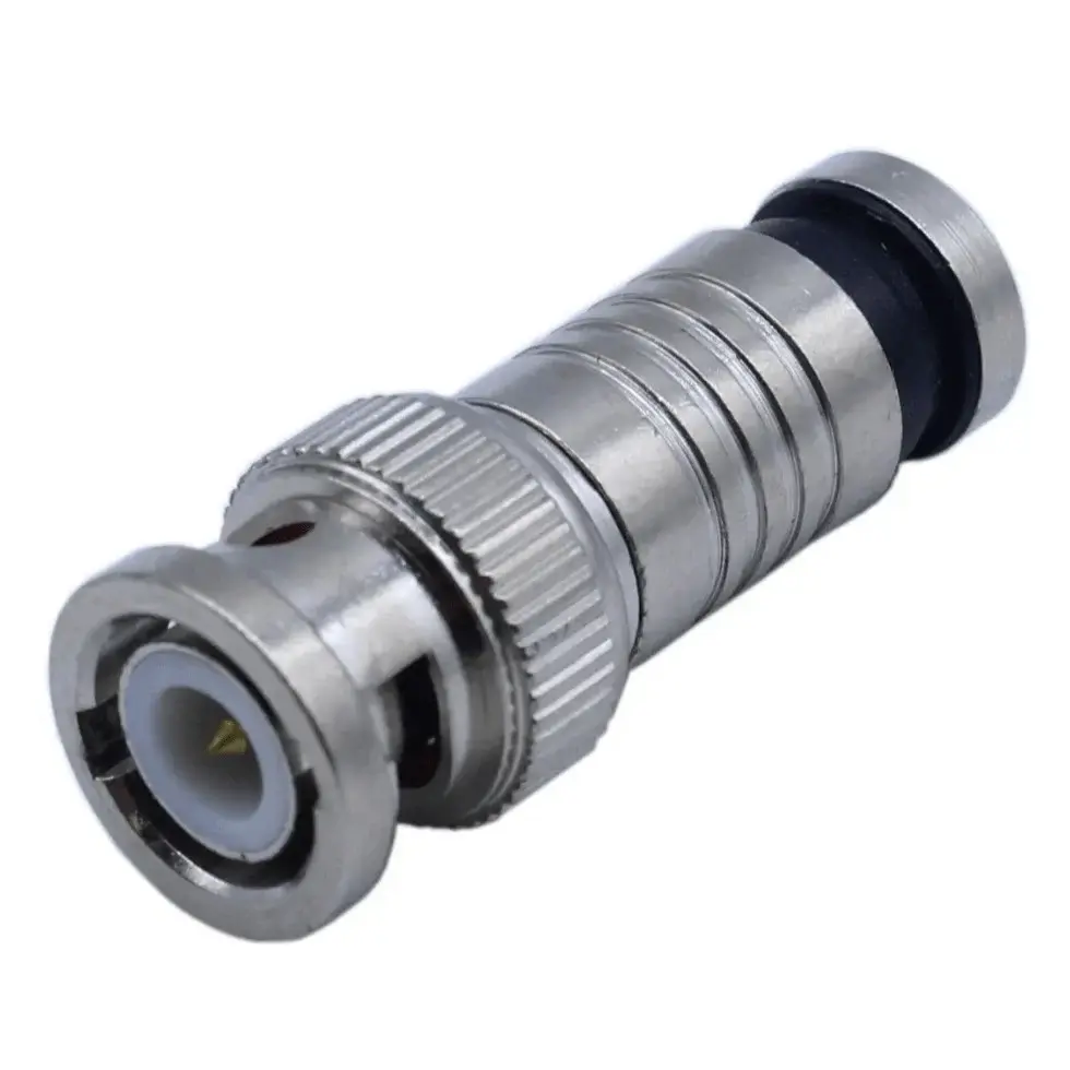 Lente de Cámara Conector BNC STC para Cable Coaxial RG 59 - Alta Calidad y Durabilidad