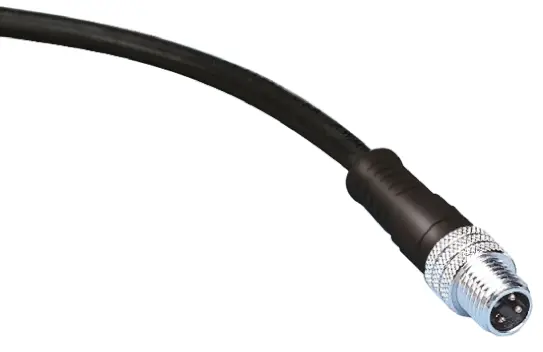 Cable de conexión Brad from Molex, con. M8 Macho, 3 polos, con. B Sin terminación, cod.: , long. 2m, 60 V, 3 , IP67 | 12...