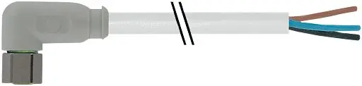 Cable de conexión Murrelektronik Limited, con. M8 Hembra, 3 polos, con. B Sin terminación, long. 10m | 7014-08081-2101000