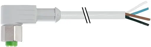 Cable de conexión Murrelektronik Limited, con. M12 Hembra, 4 polos, con. B Sin terminación, long. 5m | 7014-12341-2140500