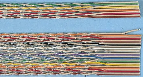 Cable plano trenzado 3M de 14 conductores, paso 1.27mm, long. 30m, anch. 17,8 mm | 1700-14