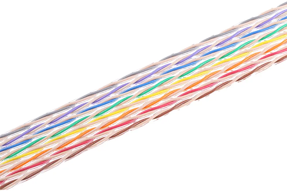 Cable plano trenzado 3M de 16 conductores, paso 1.27mm, long. 30m, anch. 20,3 mm | 1700-16