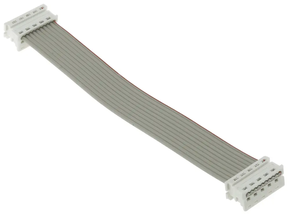 Cable plano Molex Picoflex de 10 conductores, paso 1.27mm, long. 100mm, con. : Hembra, con. B: Hembra | 92315-1010