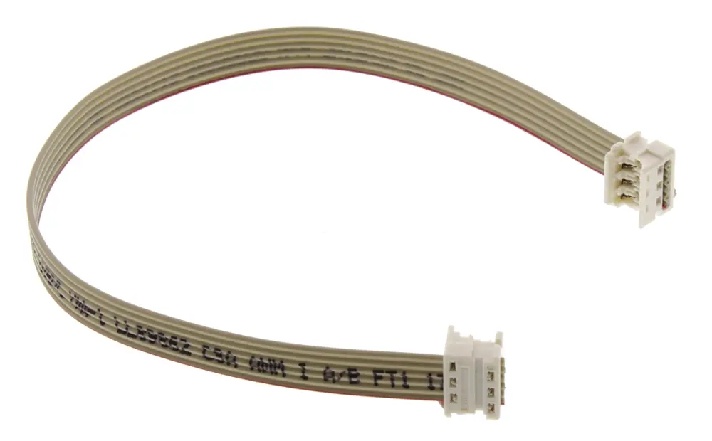 Cable plano Molex Picoflex de 6 conductores, paso 1.27mm, long. 200mm, con. : Hembra, con. B: Hembra | 92315-0620