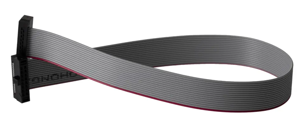 Cable plano Samtec FFSD de 16 conductores, paso 1.27mm, long. 203.2mm, con. : Hembra, con. B: Hembra | FFSD-08-D-08.00-01-N