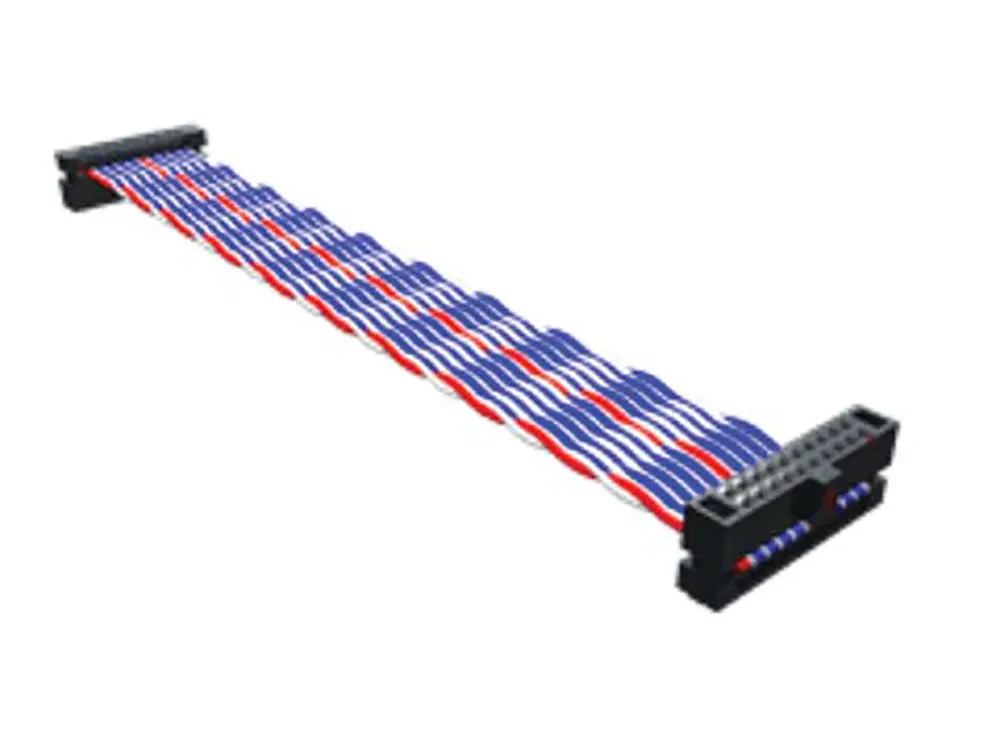 Cable plano Samtec FFTP de 10 conductores, long. 450mm | FFTP-10-D-18.00-01-N