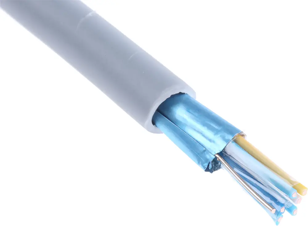 Cable telefónico CAE Groupe, 3 pares, 100m, Cinta de aluminio/PET, 24 AWG AWG, Gris, 1 Hilo, 300 V 6 | SYT324G1