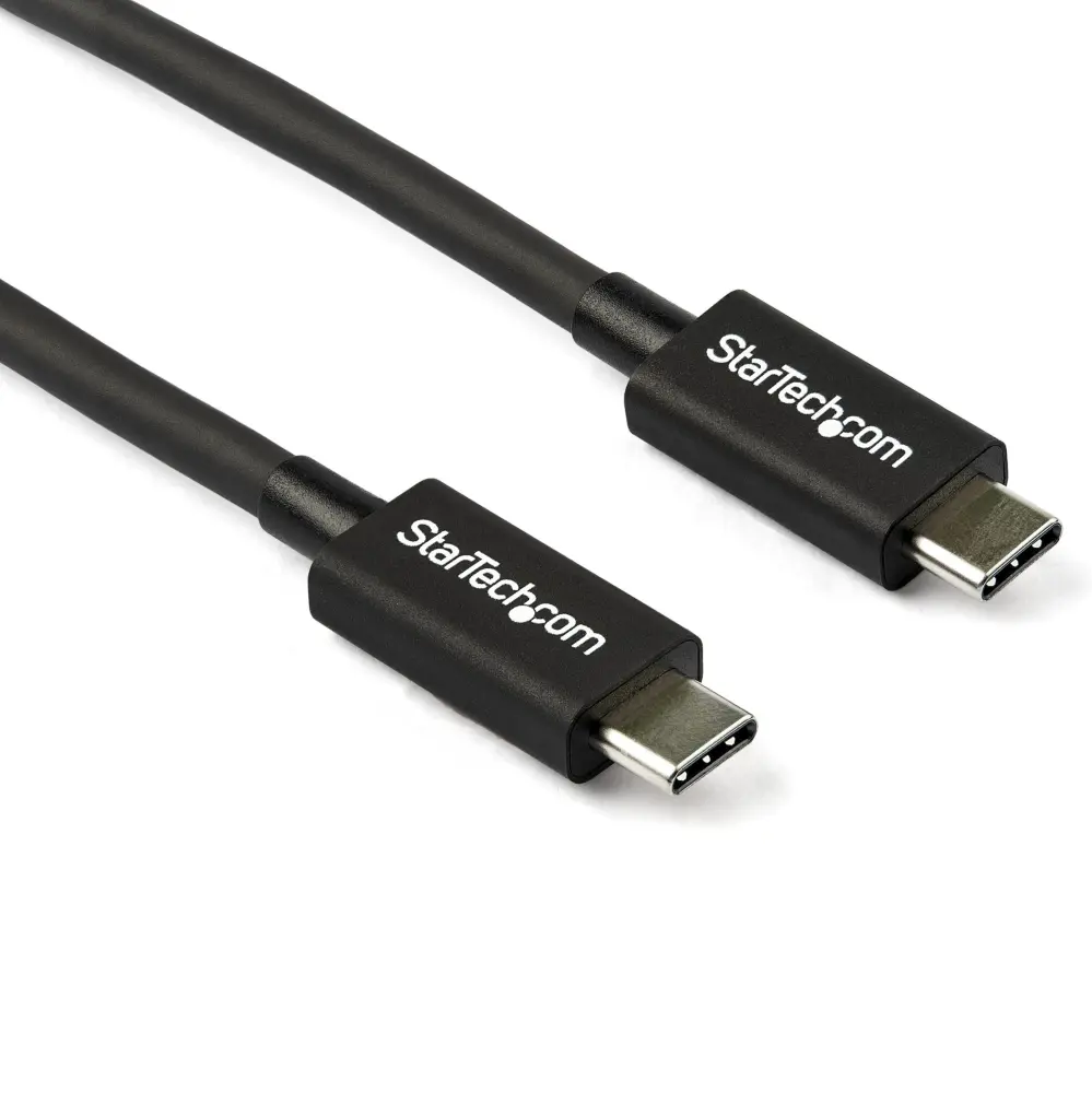 Cable USB 3.2 StarTech.com, con . Thunderbolt 3 Macho, con B. Thunderbolt 3 Macho, long. 0.8m | TBLT34MM80CM