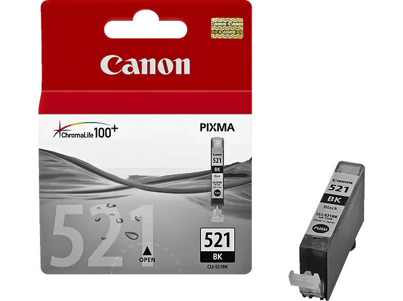CANON CLI521 BLK Noir (2933B001AA)