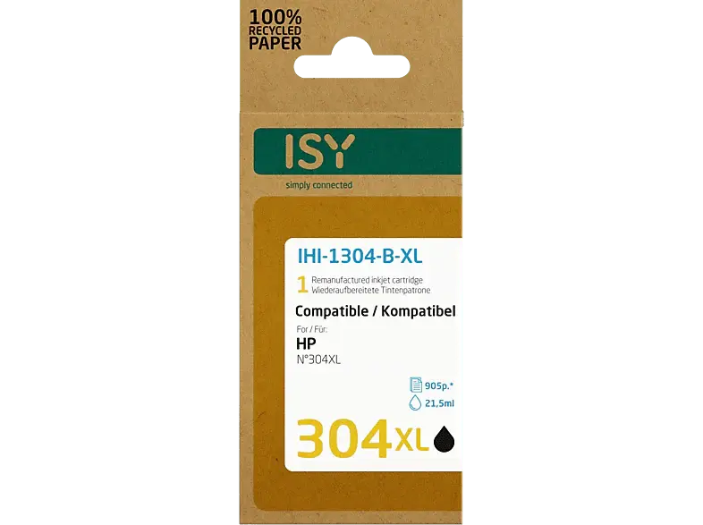 ISY 304XL Noir Noir
