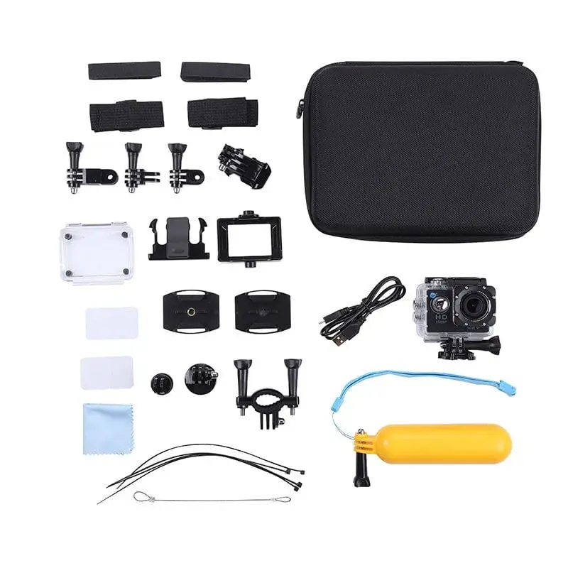 Cámara deportiva NK KIT 1080 AL HD 1080p WiFi negro | Envío Rápido Incluido