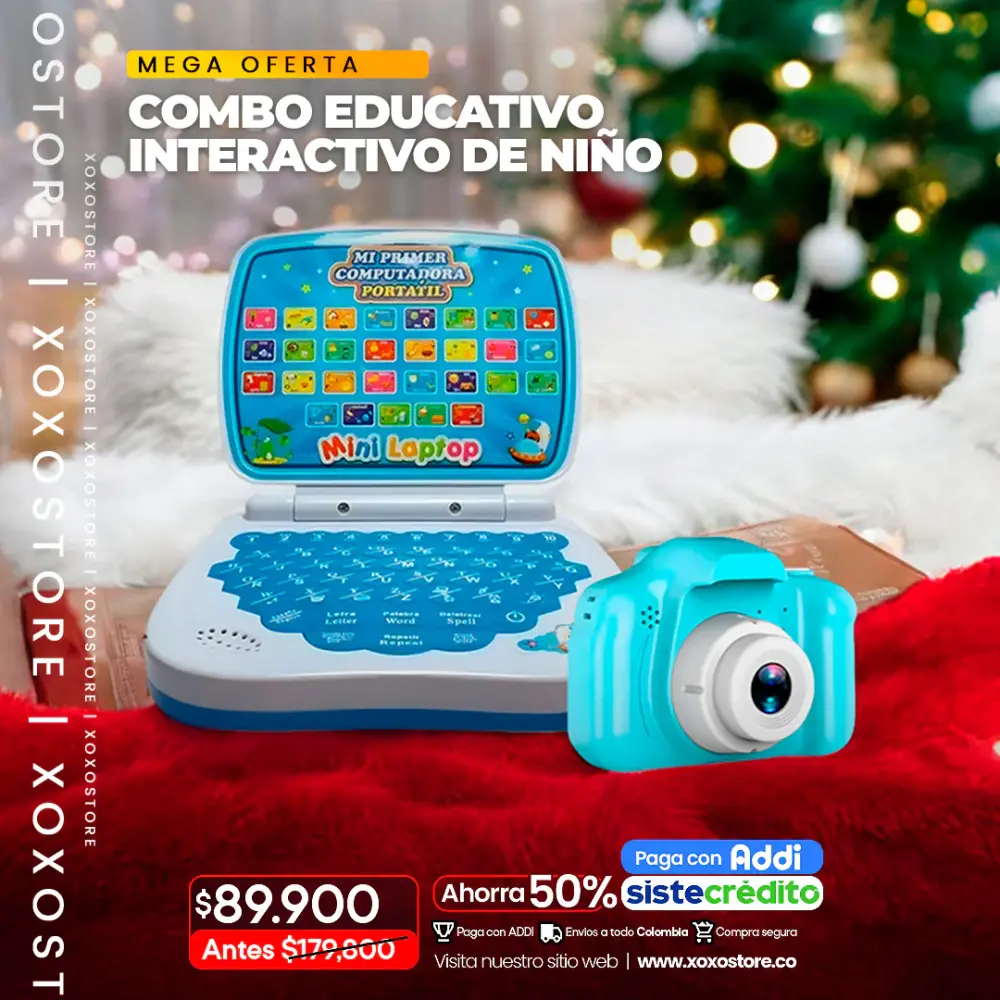 Foco de Video LED Combo educativo y interactivo infantil