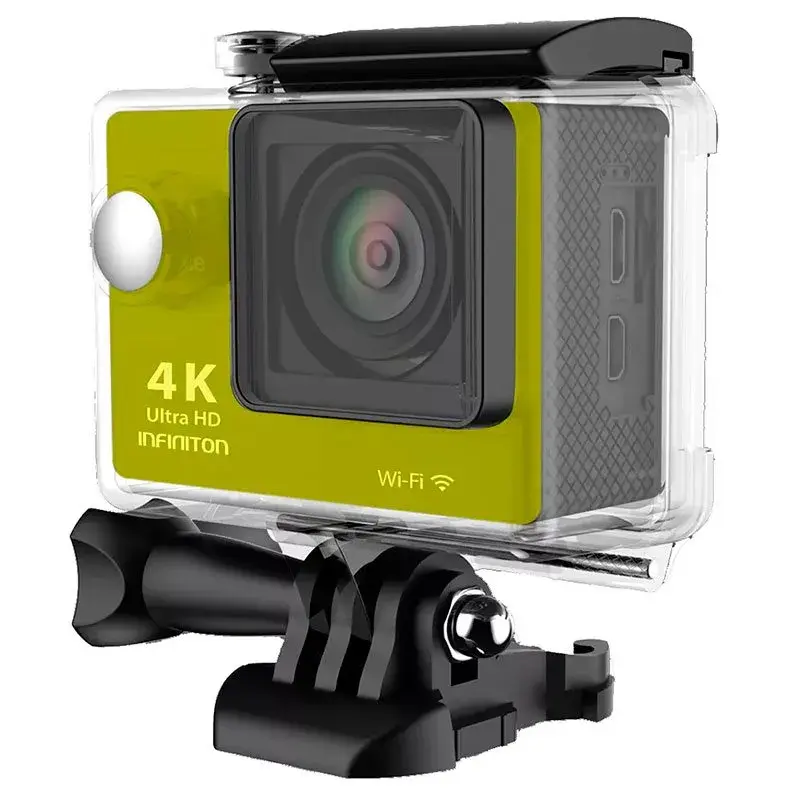 Grabadora de Audio Cámara deportiva Infiniton Nsport CAM-HR9 4K UHD Wifi sumergible 30m