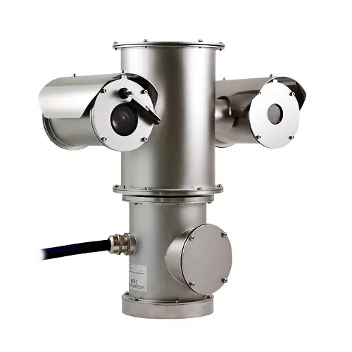 336 x 256 Network Outdoor Doble Vision Thermal PTZ Camera 35mm Lens NXPTZT12AW0Z00CH