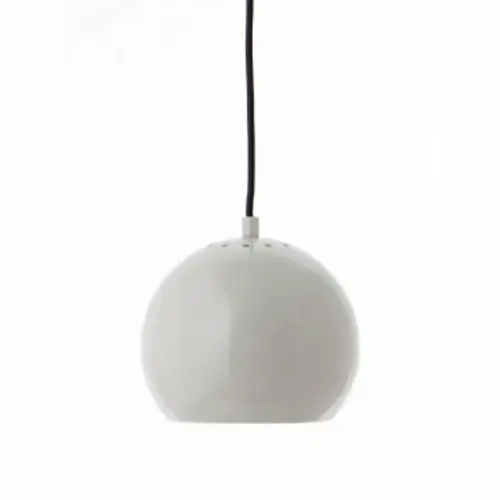 Ball Glass Small Pendant Opal Alabastro