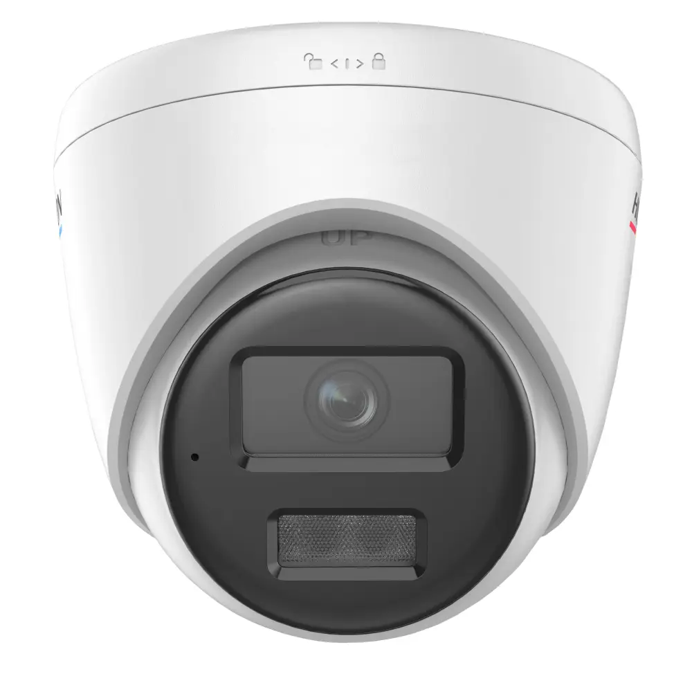 Camara IP Domo HIKVISION 4MP 2.8mm PoE ColorVu Con app Hybrid Light Audio IR 30M IP67