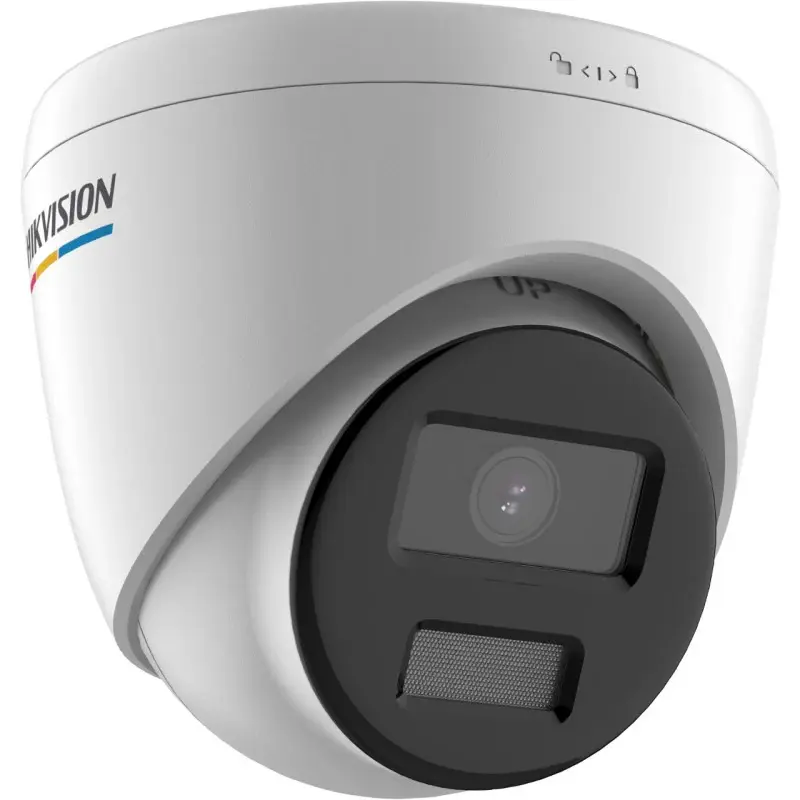 Camara Domo Hikvision IP POE 2mp 2.8mm ColorVu Mic IP67