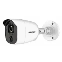 Cámara Bullet Hikvision PIR de Acero 3.6mm para Vigilancia Interior y Exterior
