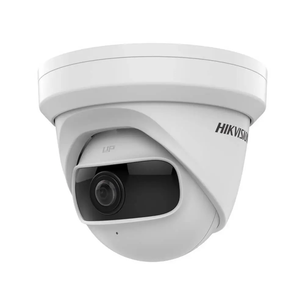 Cámara ip domo 4 mp 180° visión ir 10m