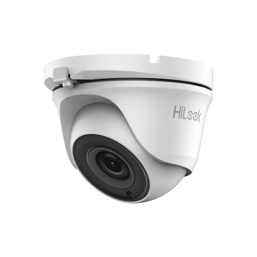 Cámara de Seguridad Hilook Domo Metálica HD IP66 4MP 4 en 1/2.8mm THC-T140-M