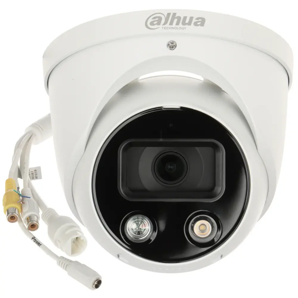 Cámara IP Wifi Domo Dahua Full Color 5MP Wizsense IP67 con Lente de 2.8mm y Tecnologí de Alarma Activa