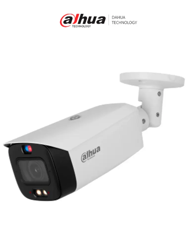 DAHUA DH-IPC-HFW3849T1-AS-PV-V2 - Cámara IP Bullet TiOC 4k/ 8 Megapixeles/Acupick/ WizSense/ 2.8mm/ Iluminador Dual/ 30 M...