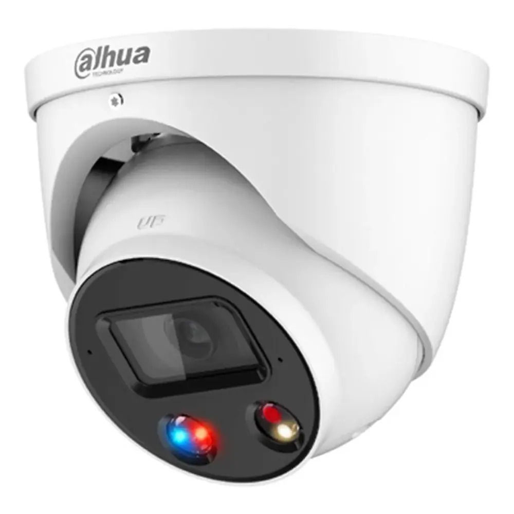 Domo IP TiOC 3.0 H265 4M WDR Iluminación Gemelo LED30m/IR30m 2.8mm IP67 PoE MIC AUDIO E/S AI