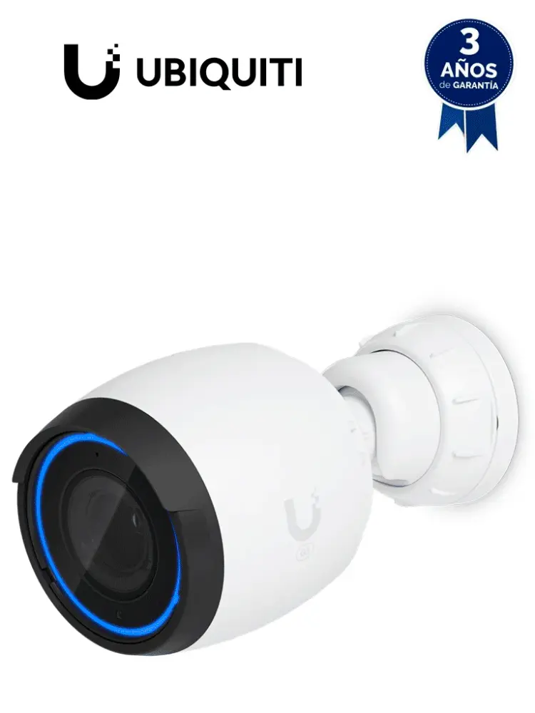 Ubiquiti UVC-G5-PRO - Cámara IP bullet 4K/ Zoom óptico de 3X/ Visión nocturna de hasta 25m/ Detección de eventos/ Alim...