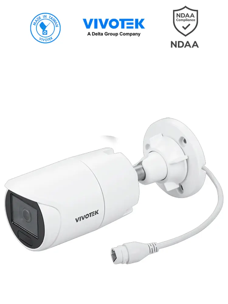 VIVOTEK IB833-HV - Camara IP Bullet Vortex Selecto Series, 5 Megapixeles, IR 30mts , WDR Pro, Lente Fijo 3.6 mm , Advance ...