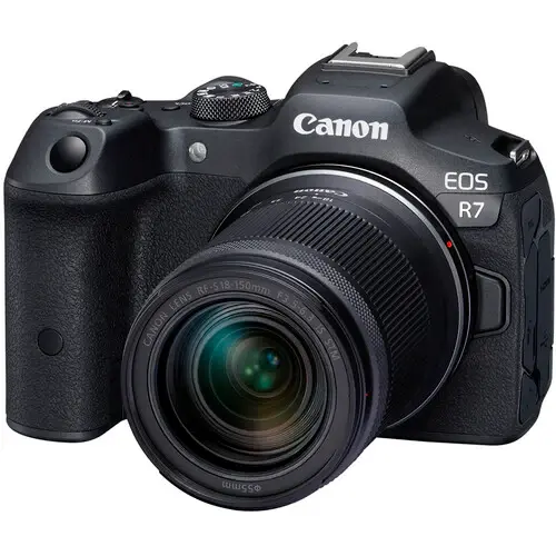 Canon EOS R7 Mirrorless Cámara 18-150mm Lente con Zoom Óptico 30x