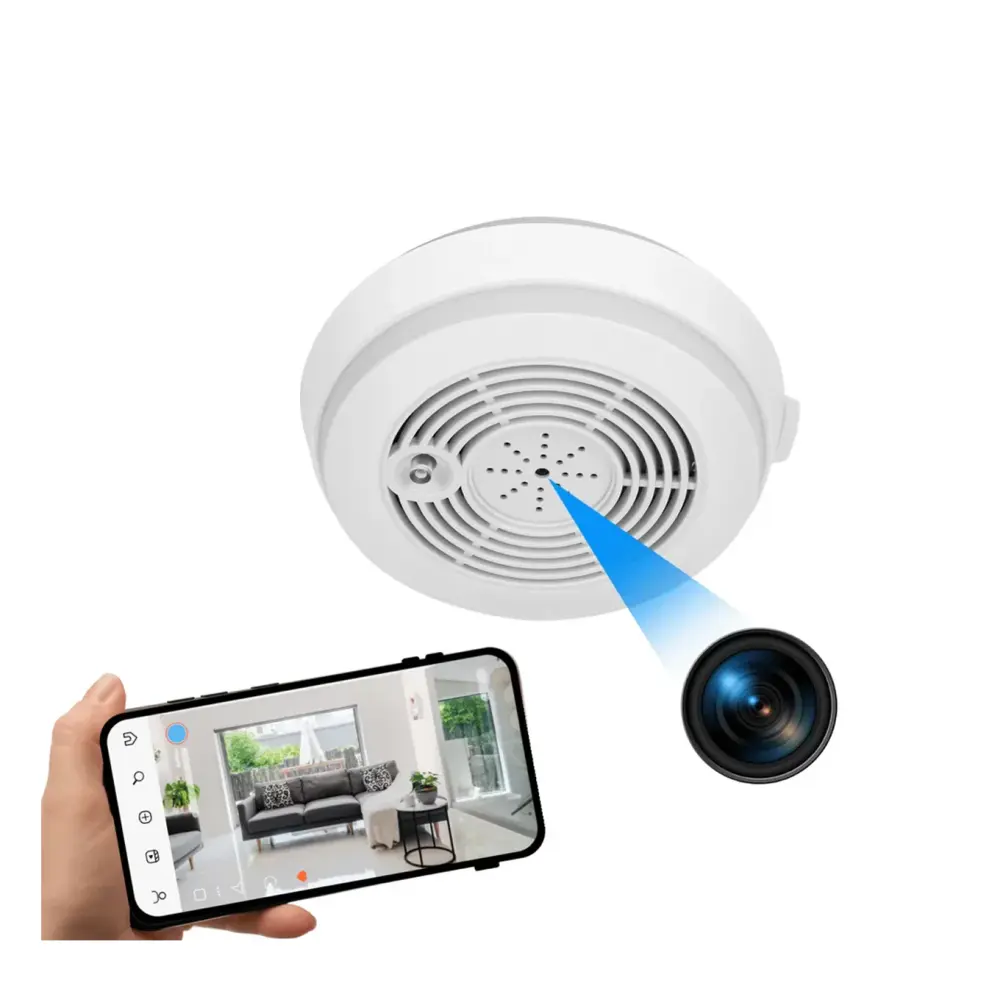 Cámara espí en detector de humo Wi-Fi para Fotografí Callejera