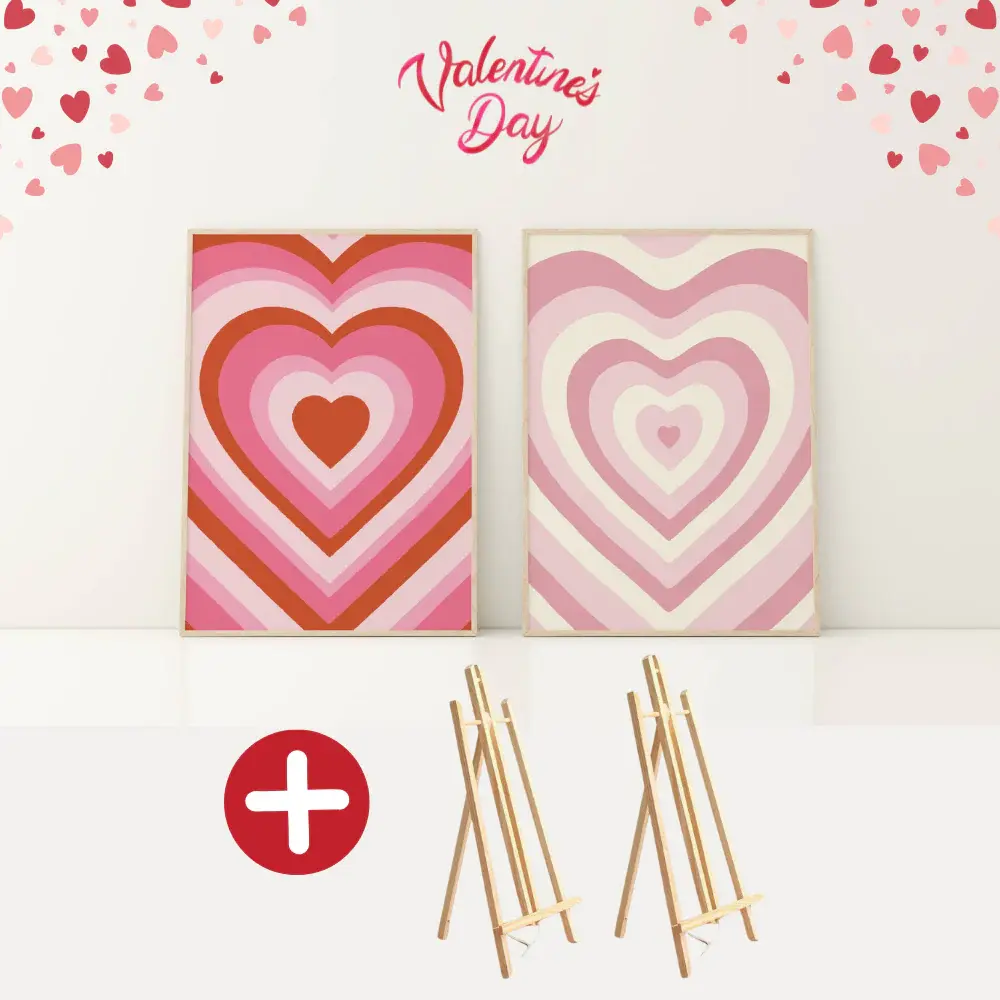 Kit Completo con Lente Pack San Valentín - Corazones
