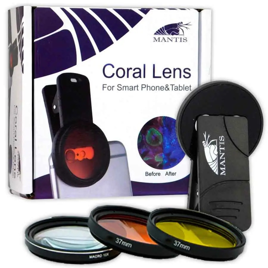 Lente de Fotografí Salmón Lens, Mantis | Resistente al Agua | Prueba de Golpes