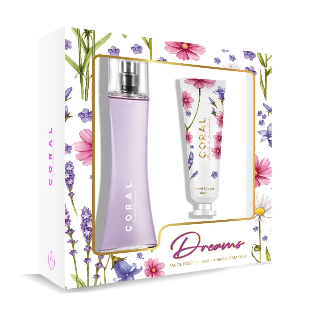 Coral Estuche Dreams Colonia 100ml + Crema de Manos 50ml