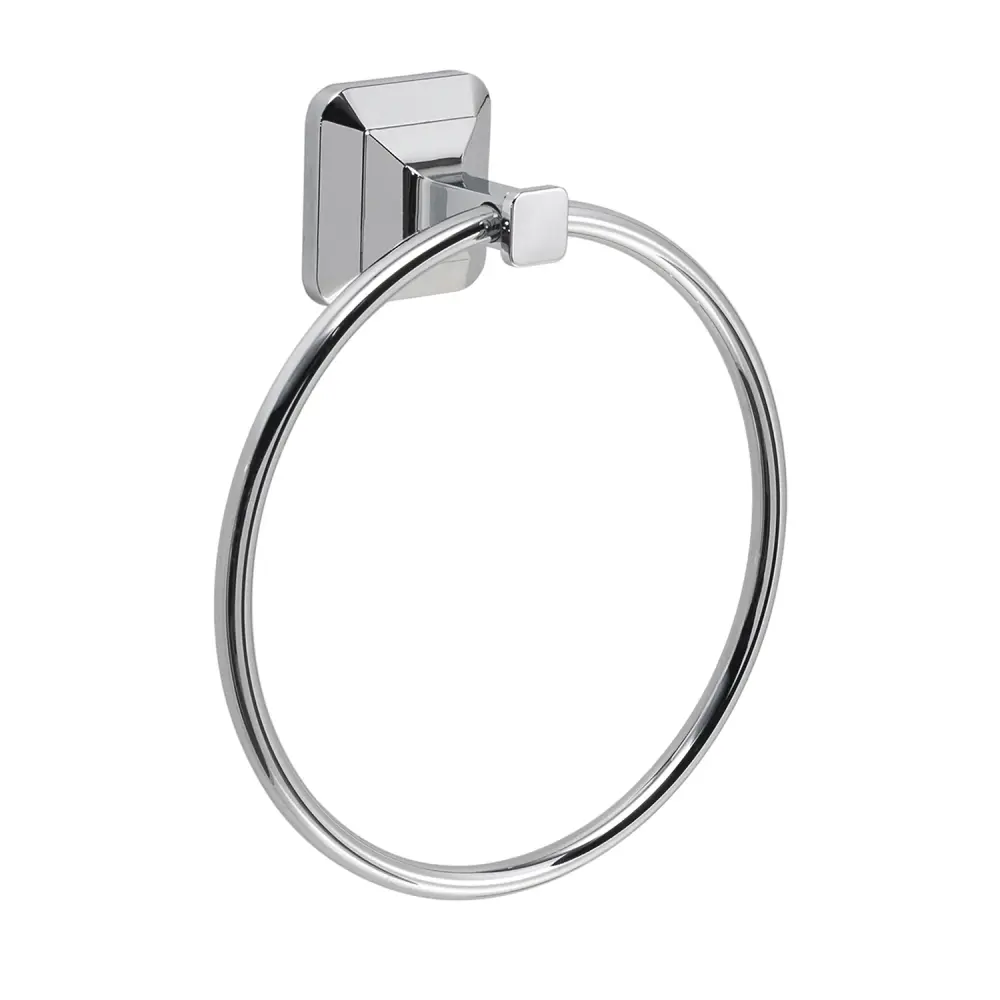 Portasalviette con anillo y ventosa Gedy Ventus cm 18.8x6x20.5 en acero inoxidable