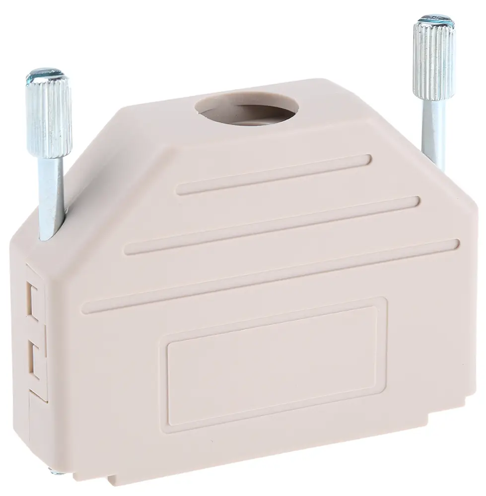 Carcasa de conector D Sub SérieMHDPPK-SLIM, Recta, 25 contactos Poliamida, Gris, B | MHDPPK25-LG-K MH Connectors